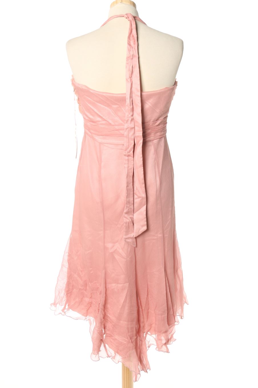 Vestido elegante de Etiem de la talla 40, de color rosa de seda