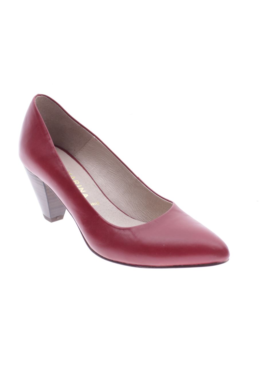 Zapatos de tacon de San Marina de la talla 37, de color rojo de
