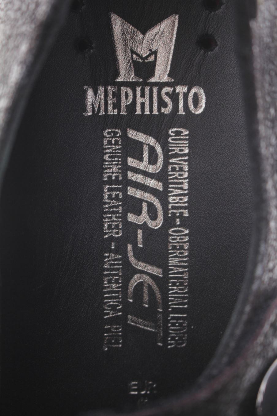 Zapatos de tacon de Mephisto de la talla 39, de color negro de