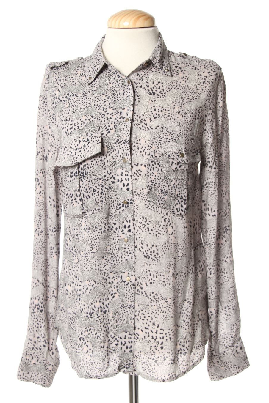 Camicia de Stradivarius de la talla S, de color grigio