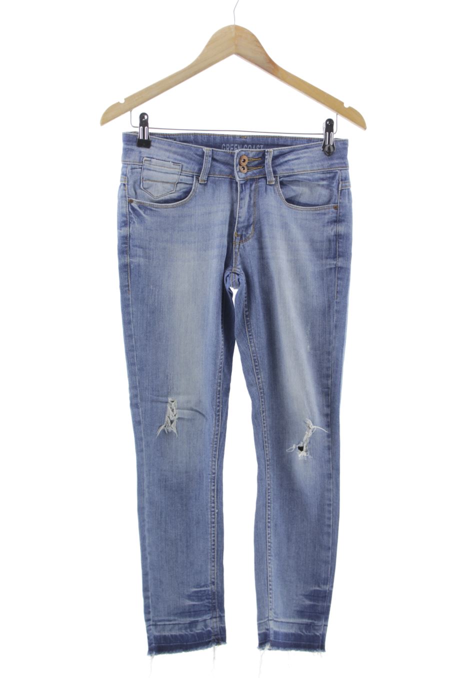 Jeans de Green coast de la talla 36, de color blu