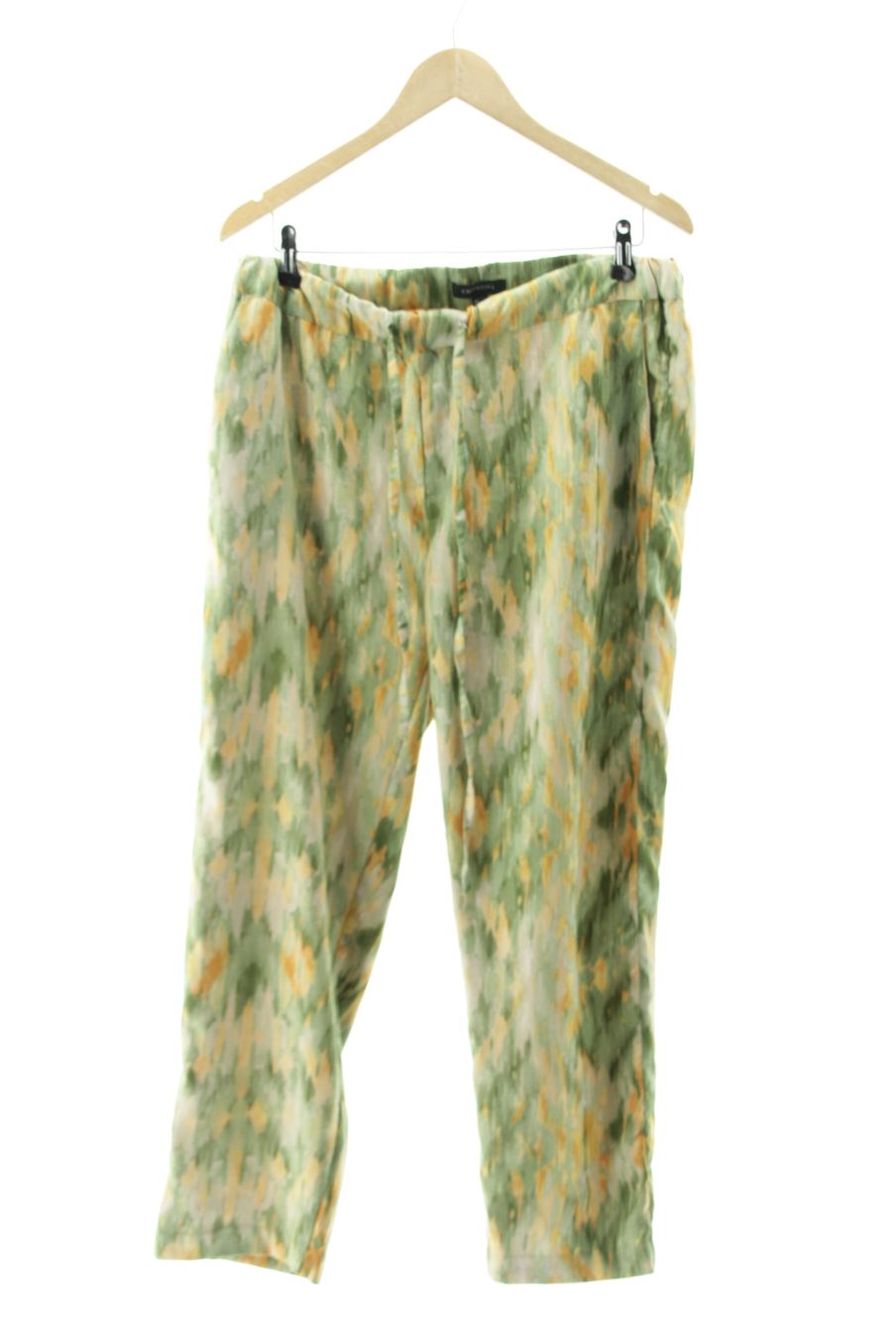 Pantaloni casual de Cortefiel de la talla L, de color verde
