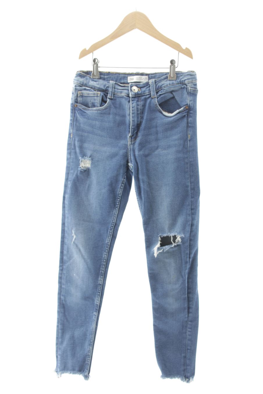 Vaquero de Zara de la talla 11 años de denim de segunda mano