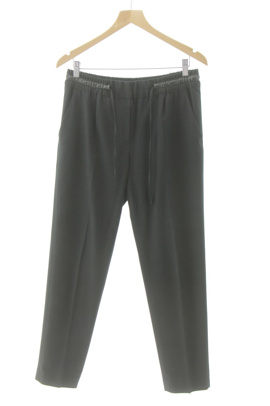 Pantaloni casual de Zara de la talla M, de color nero