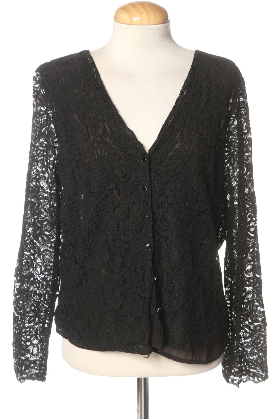Blouse à manches longues Peace n`love de la taille M, de couleur noir