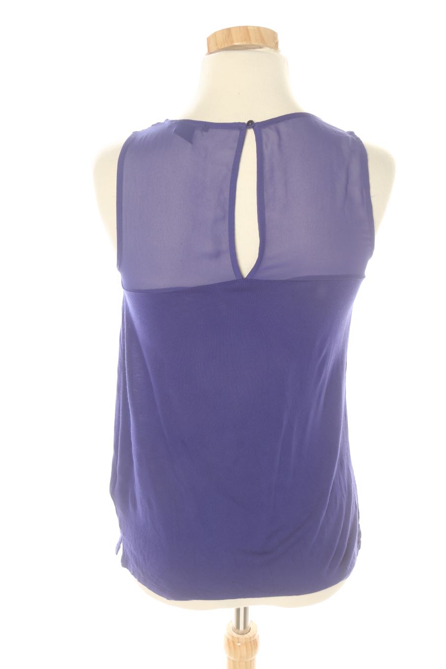 Top de H&M de la talla XS, de color azul