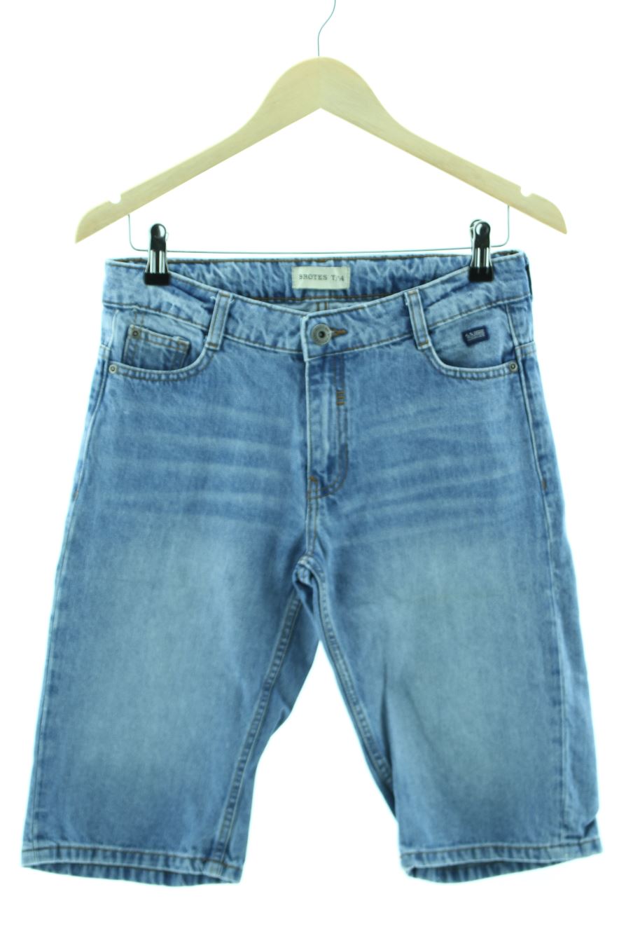 Vaqueros cortos de BROTES de la talla 14 años de denim
