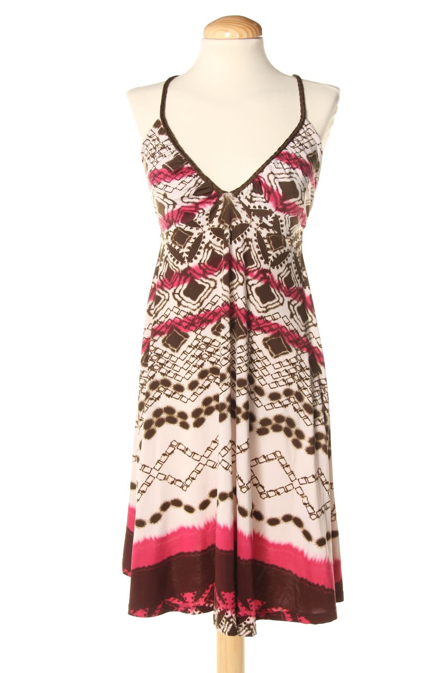 Vestido casual de Bershka de la talla L, de color estampado
