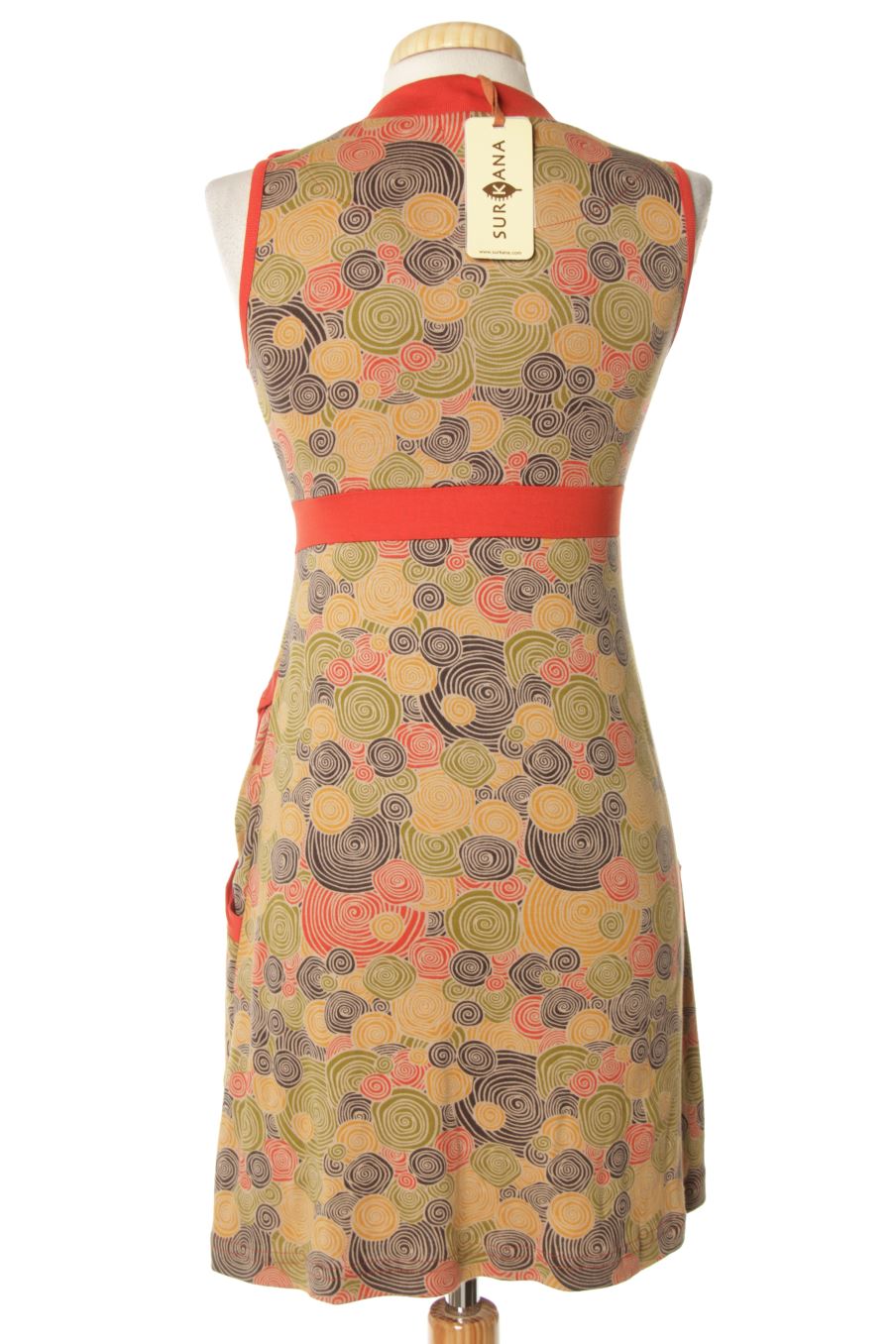 Vestido casual de Surkana de la talla S, de color estampado