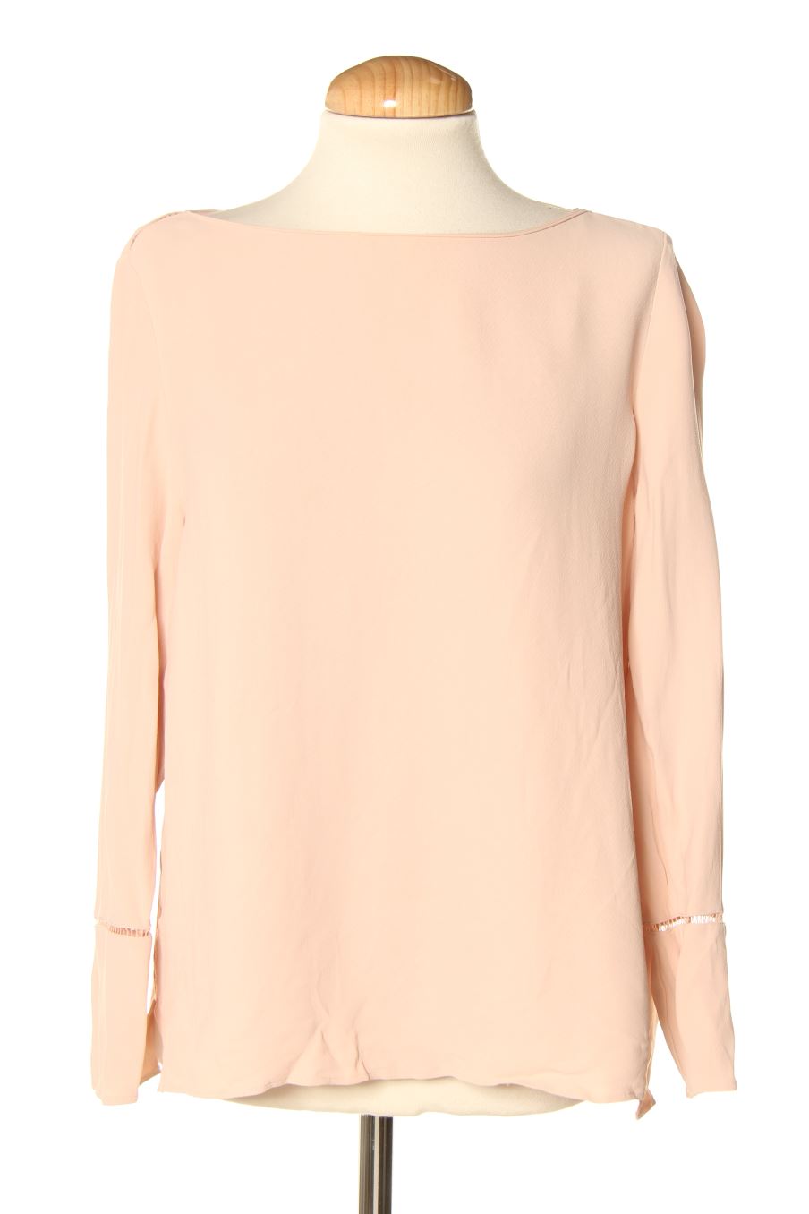 Blouse à manches longues Massimo Dutti de la taille L, de couleur rose