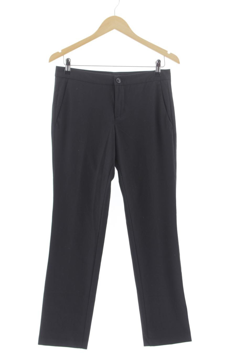 Pantalón de Benetton de la talla 40, de color negro