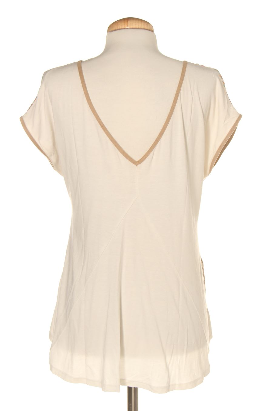 Blouse à manches courtes Promod de la taille M, de couleur imprimés