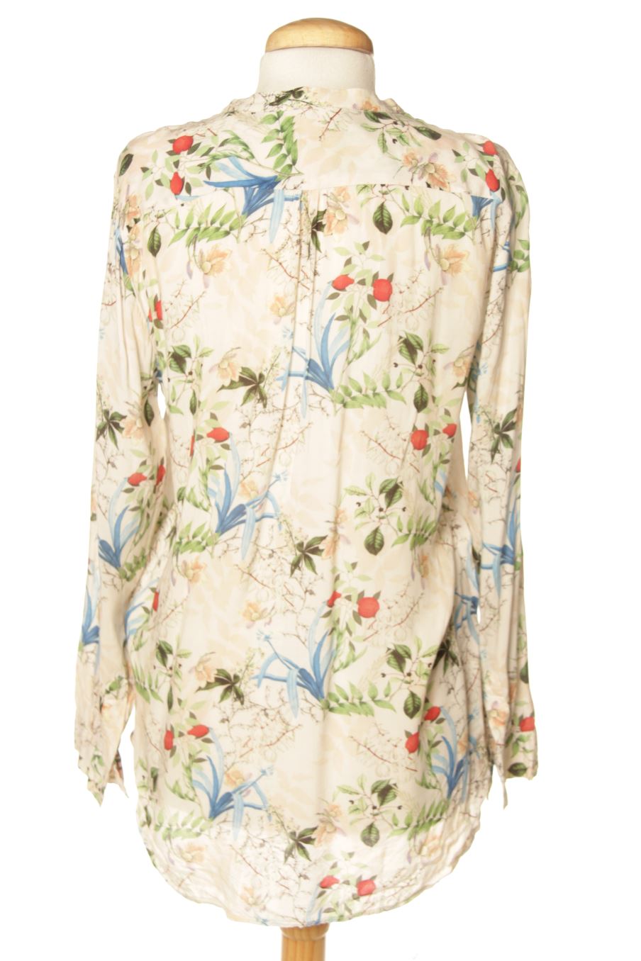 Blouse à manches longues Zara de la taille S, de couleur imprimés