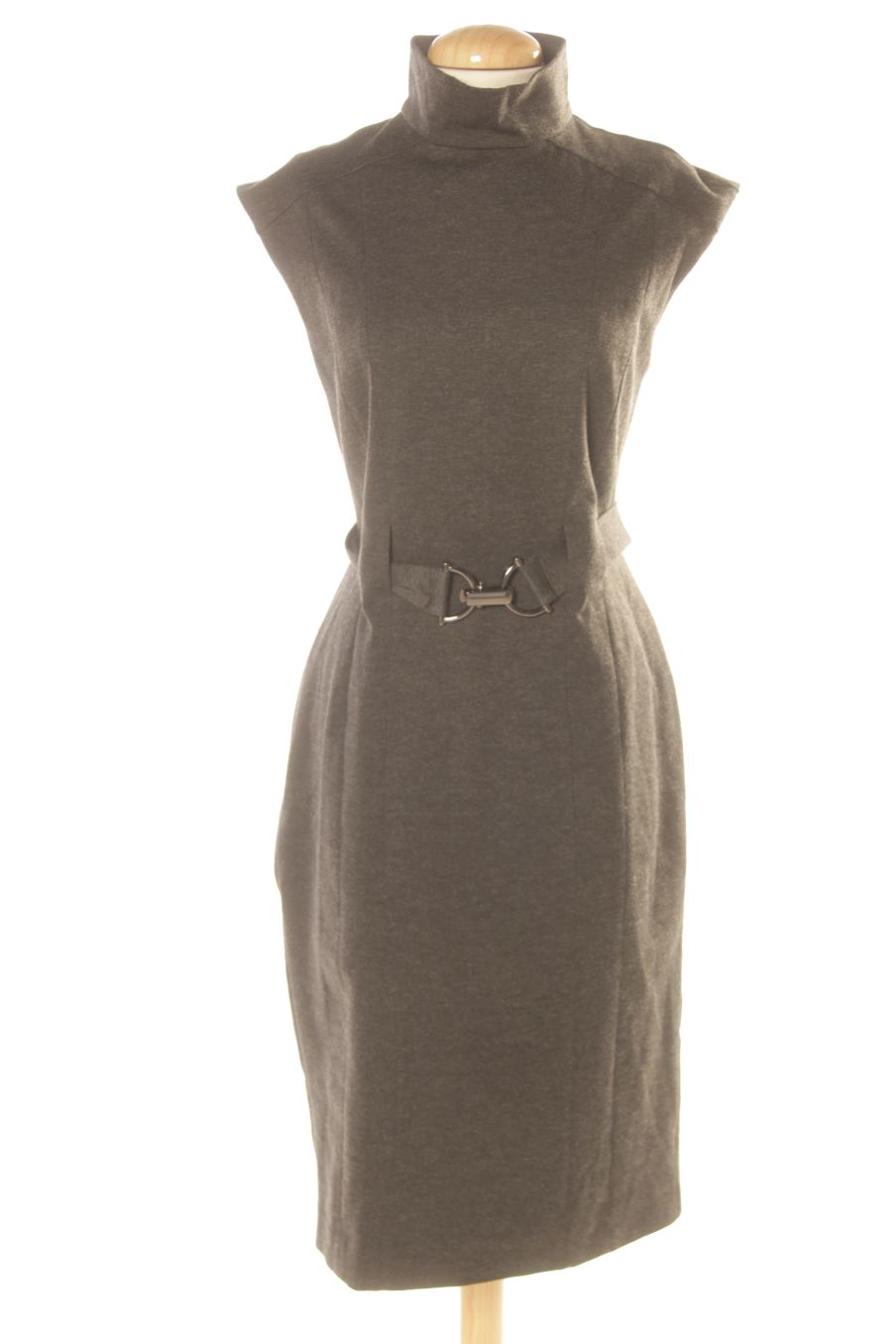 Robe casual Zara de la taille L, de couleur gris