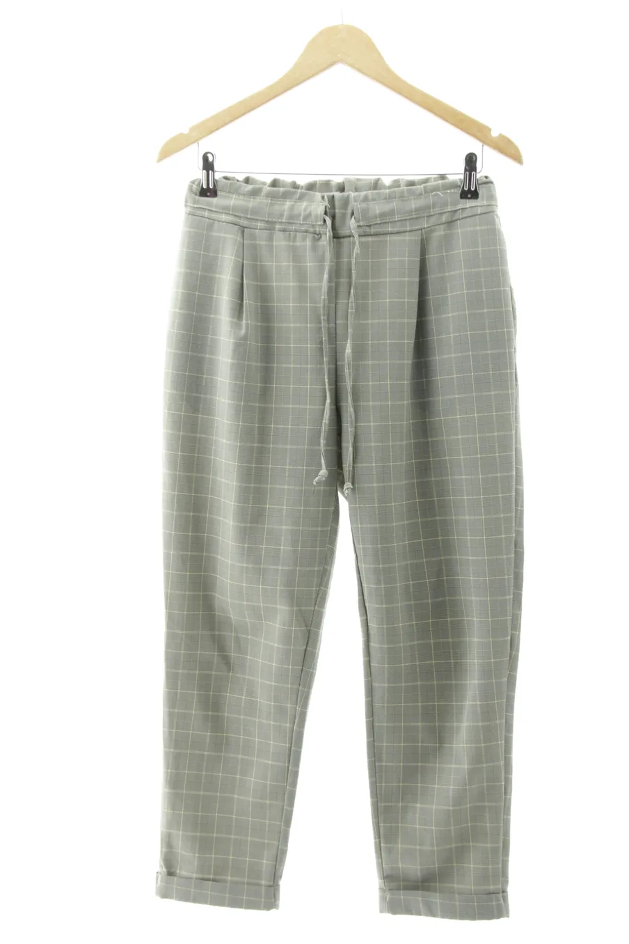 Pantalón de Valentina de la talla L, de color cuadros