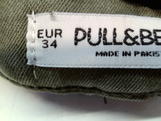 Jeans Pull & Bear de la taille 34, de couleur vert de denim