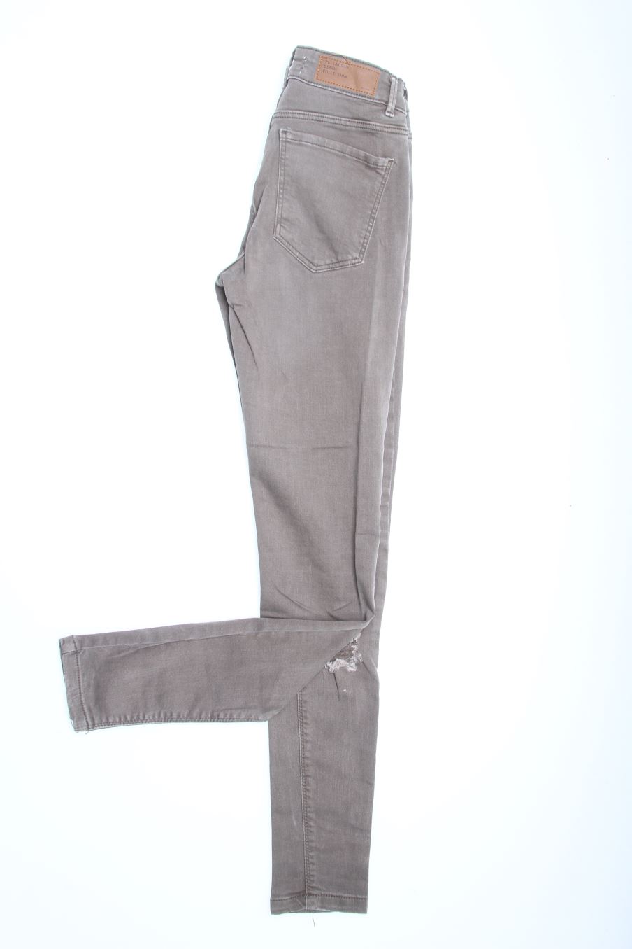 Jeans Pull & Bear de la taille 34, de couleur vert de denim