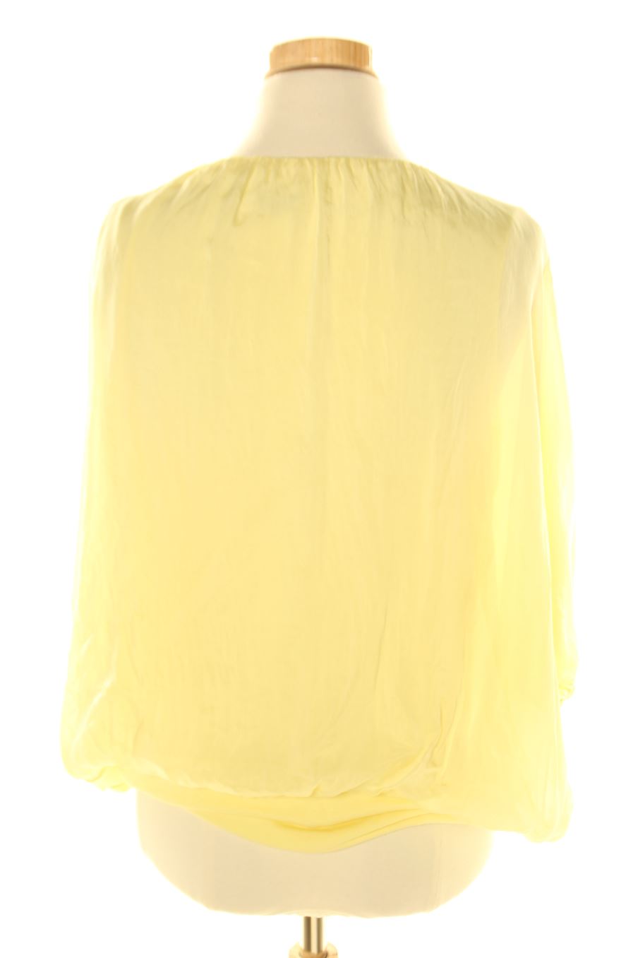 Blouse à manches longues Made in italy de la taille M, de couleur jaune