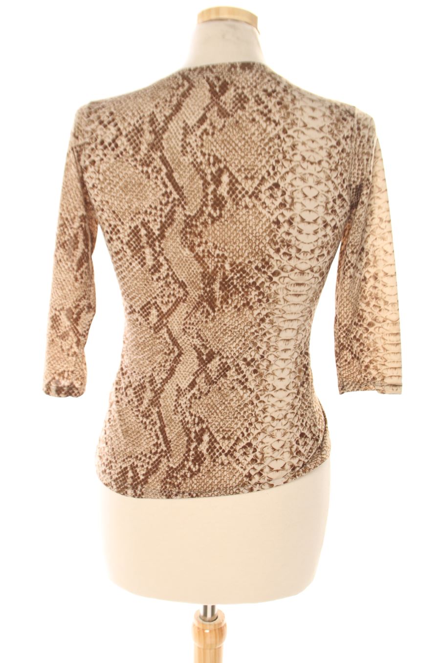 Blouse à manches courtes Encuentro de la taille S, de couleur marron