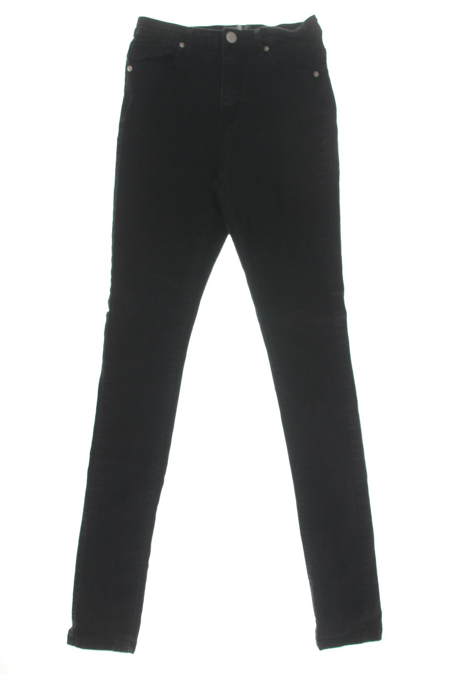 Jeans Boohoo de la taille 38, de couleur noir de denim