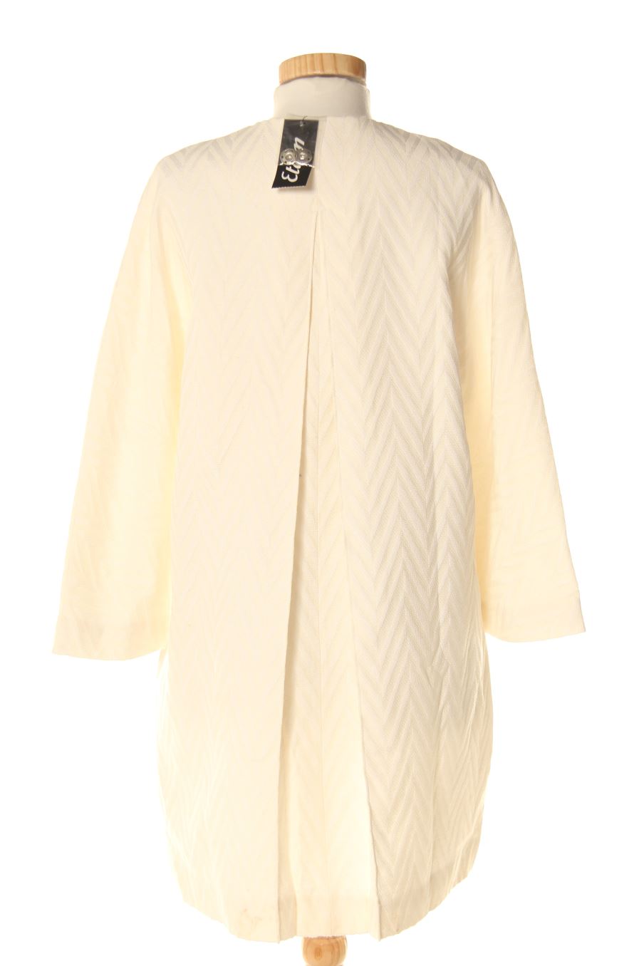 Manteau Etam de la taille 38, de couleur blanc