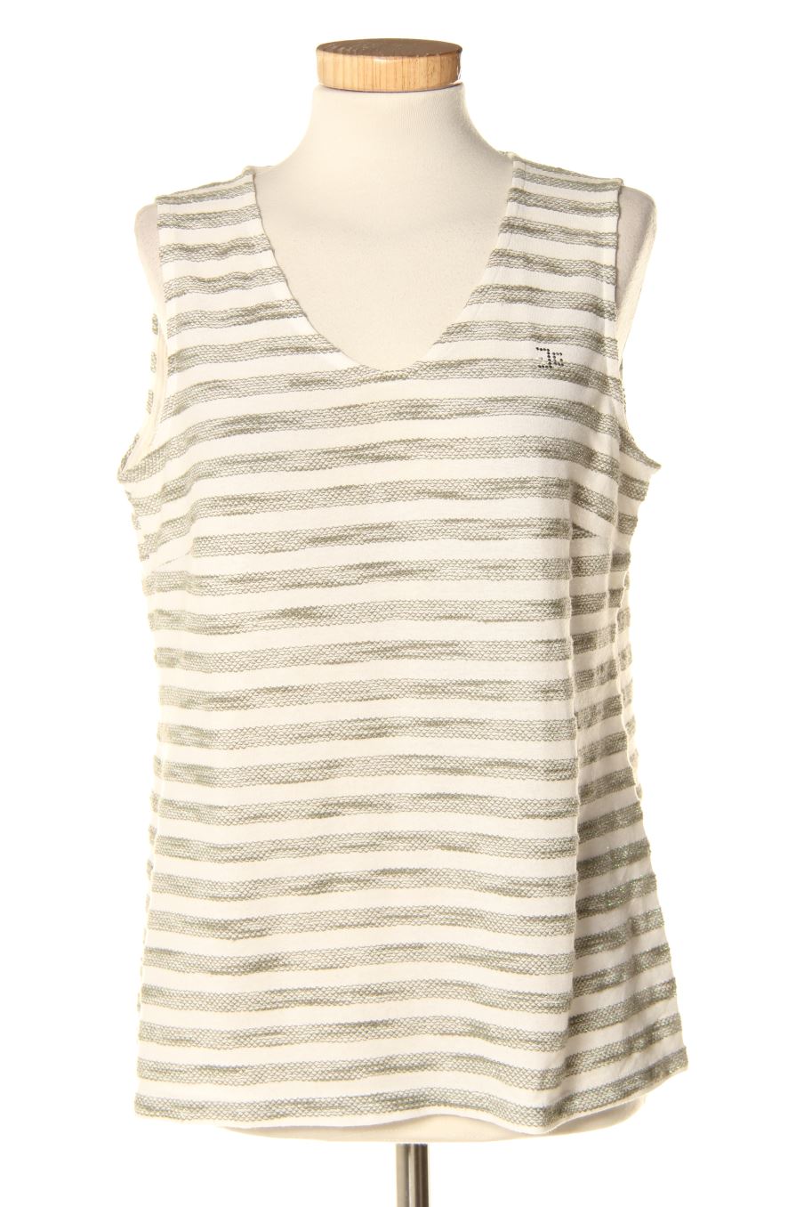 Top de Esloto de la talla 46, de color rayas
