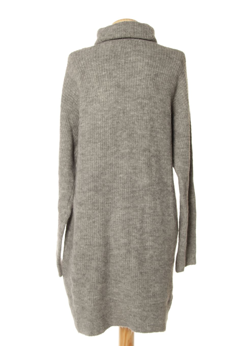 Vestido casual de Mango de la talla M, de color gris