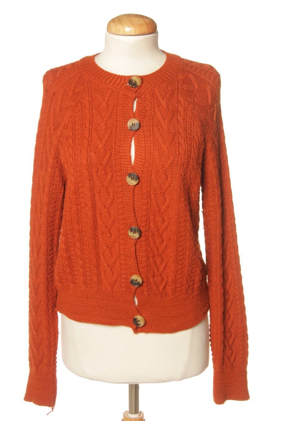 Chaqueta de TRENDYOL de la talla L, de color marrón