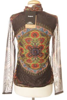 T-shirt à manches longues M Desigual by Monsieur Christian Lacroix