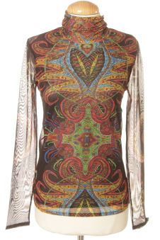 T-shirt à manches longues M Desigual by Monsieur Christian Lacroix