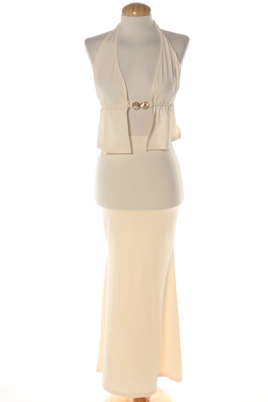 Einfaches Kleid von PERCENTIL Größe XS, Farbe Beige, für
