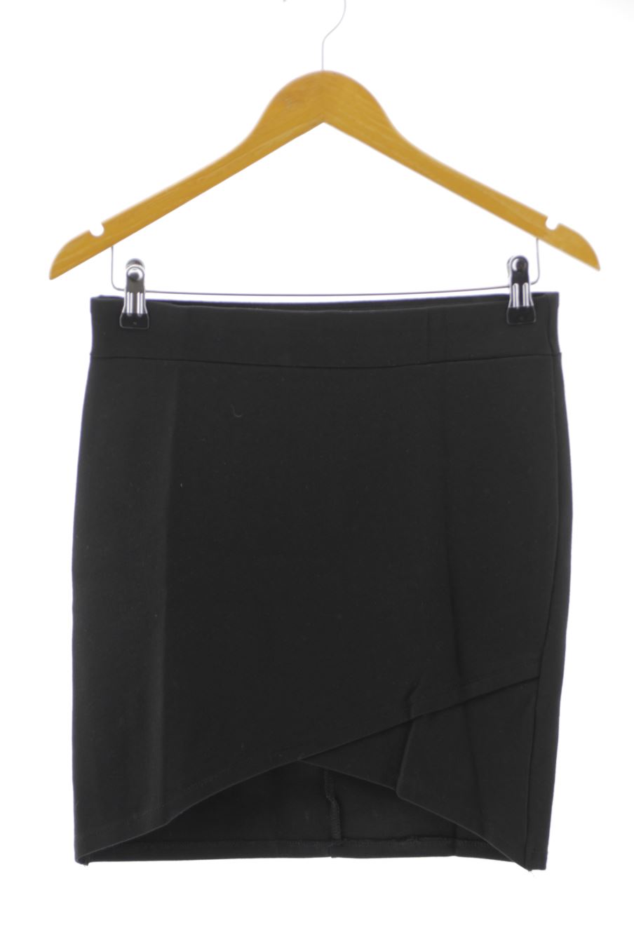 Jupe Stradivarius de la taille L, de couleur noir