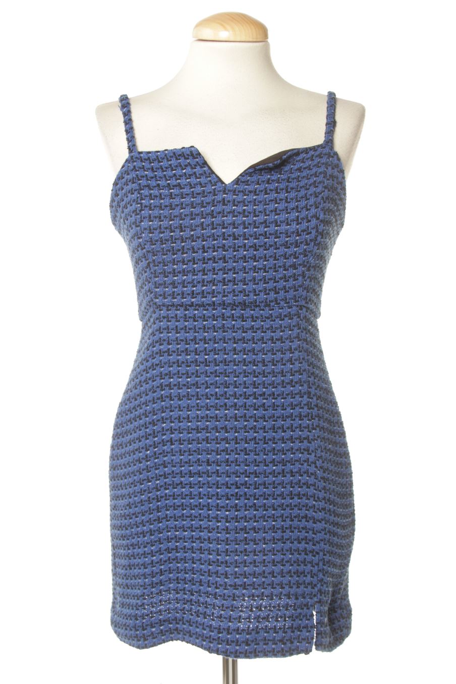 Vestido casual de Zara de la talla S, de color azul
