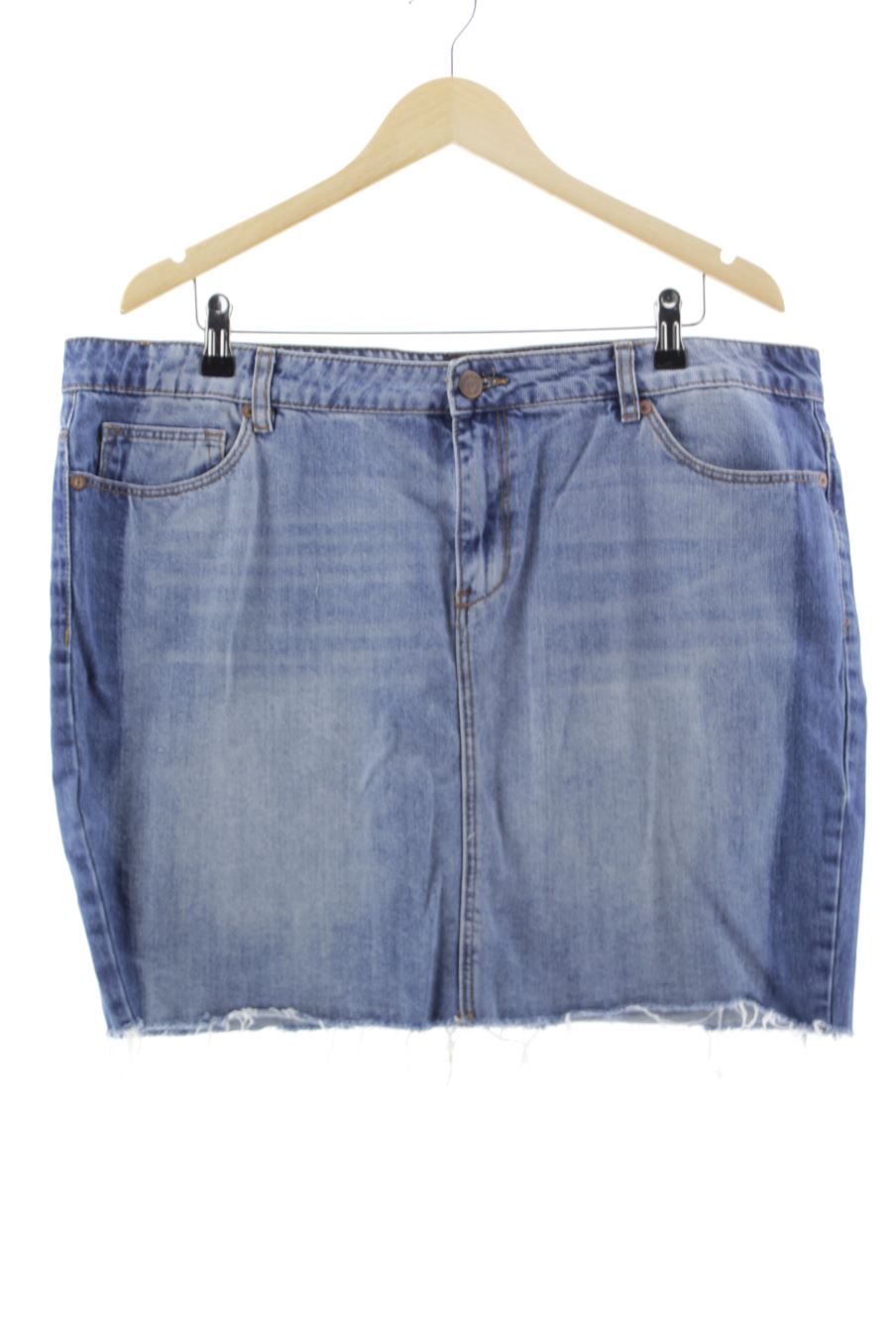 Jupe Violeta (by Mango ) de la taille 48, de couleur bleu de denim