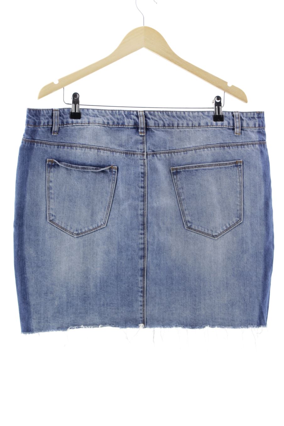Jupe Violeta (by Mango ) de la taille 48, de couleur bleu de denim