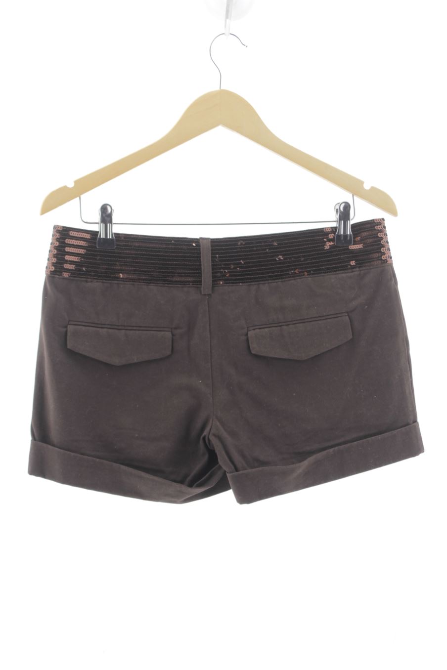 Pantalon corto de Stradivarius de la talla 38 de color marron