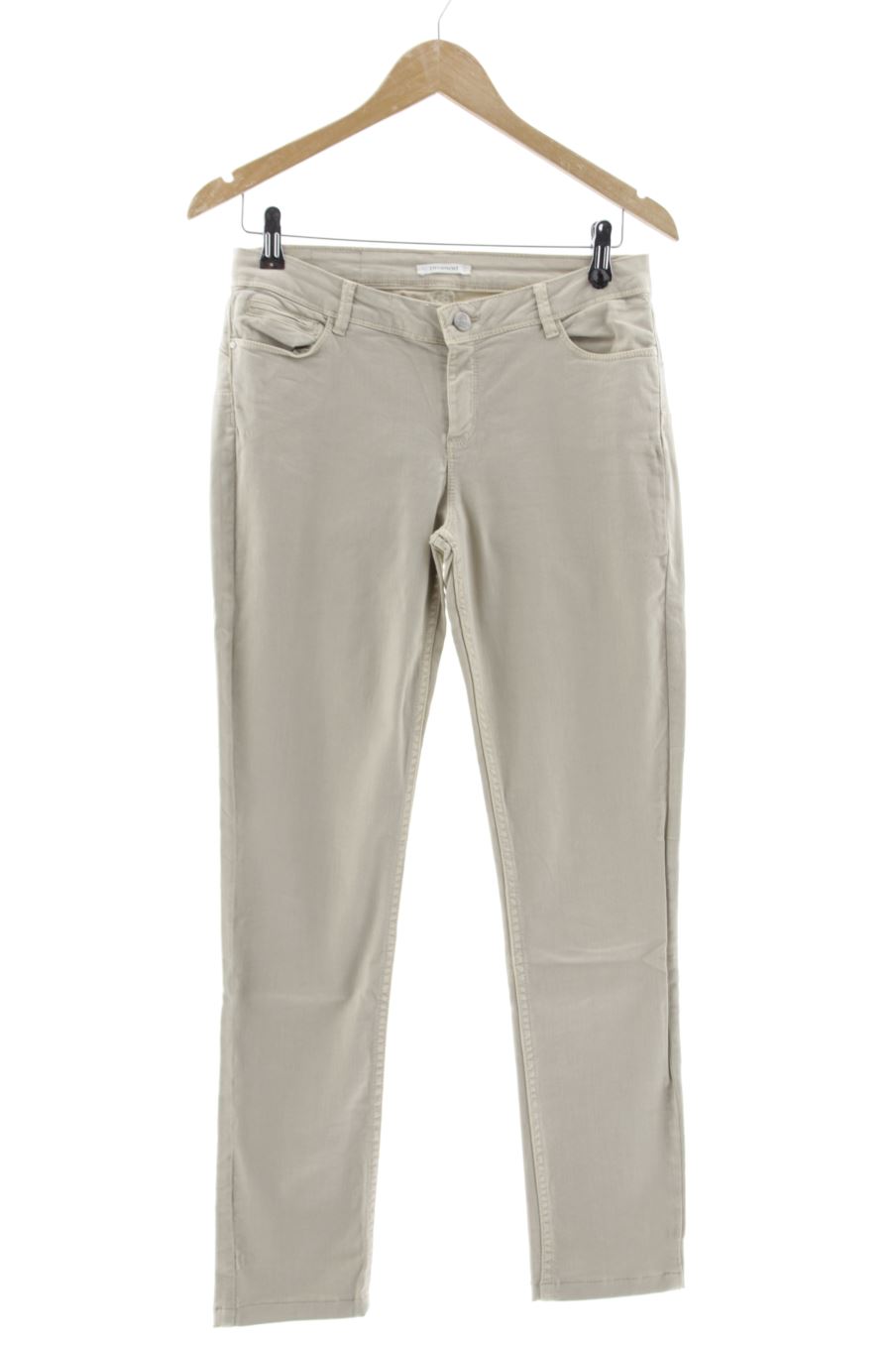 Jeans Promod de la taille 40, de couleur beige de denim