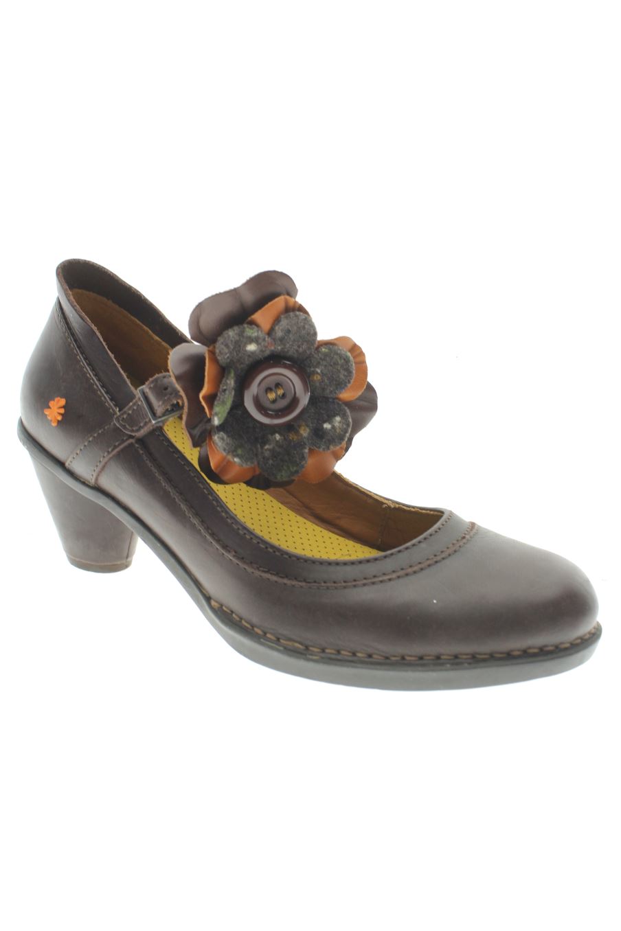 Zapatos de tacon de Art de la talla 43 de color marron de