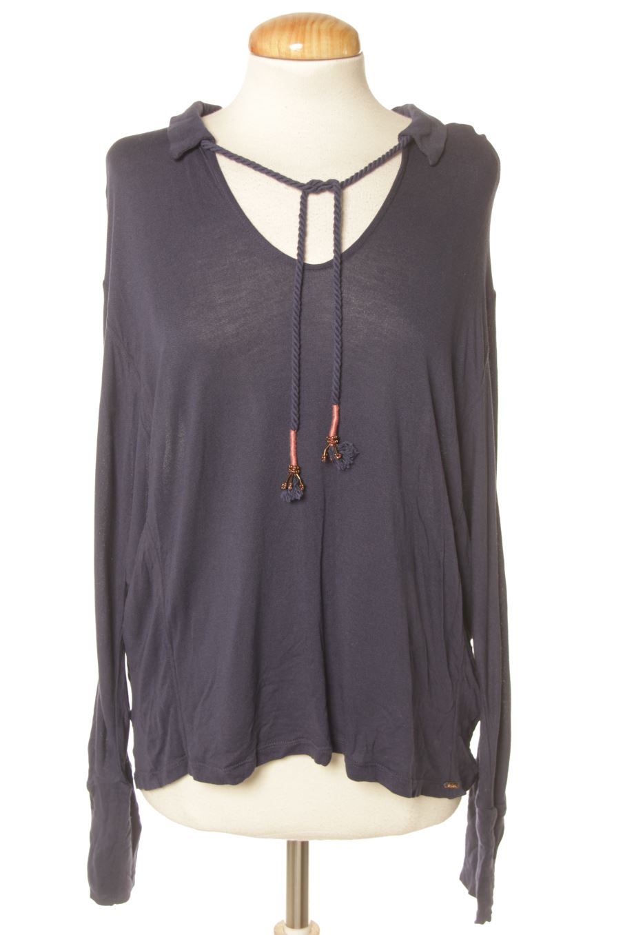 Langärmelige Bluse von salsa Größe S, Farbe Blau, für