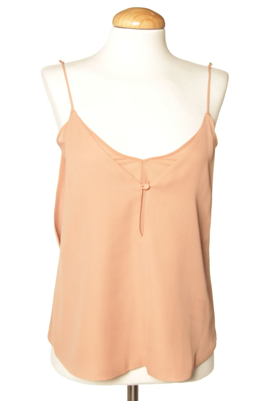 Top de Mango de la talla XS, de color rosa