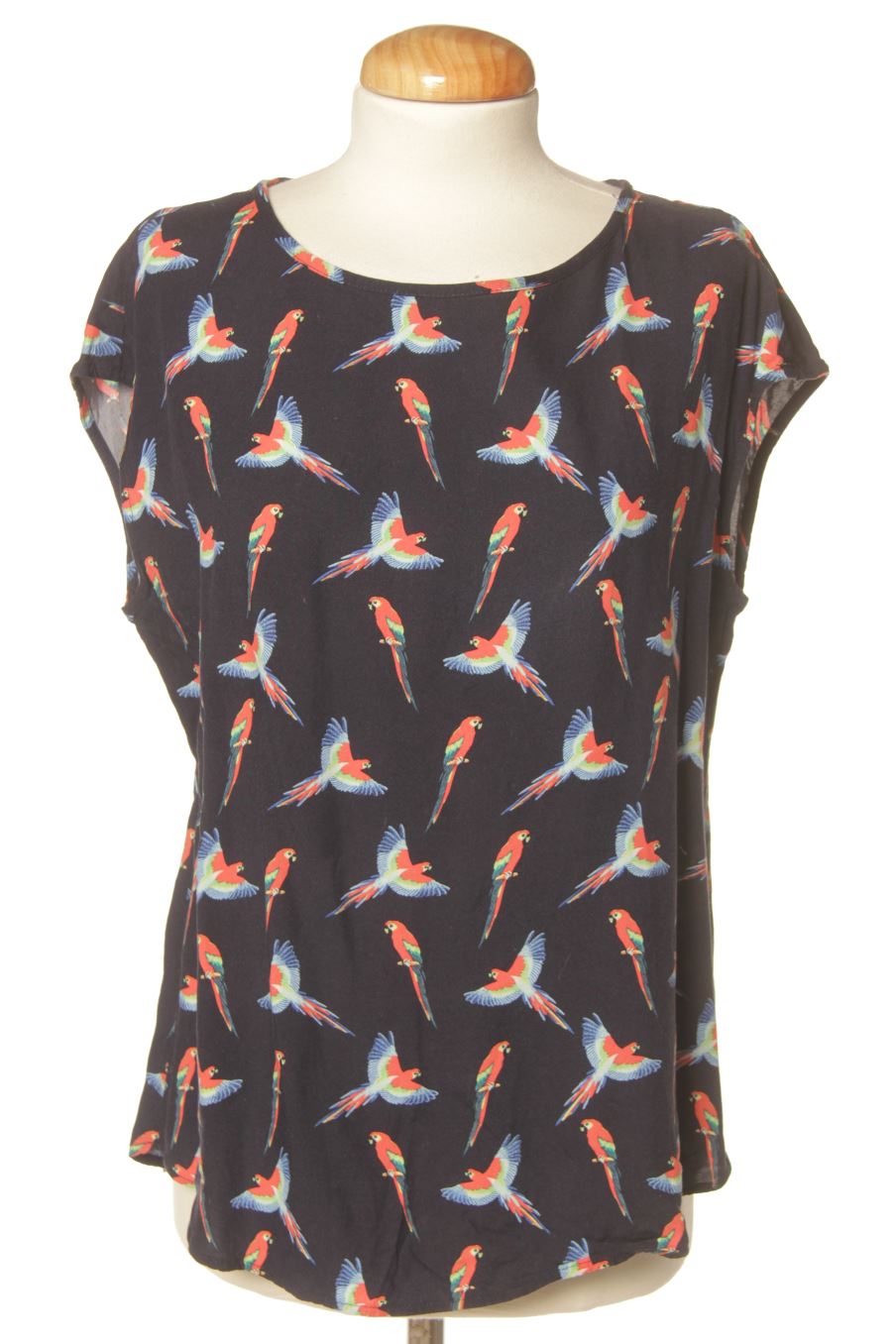 Blusa de manga corta de Street one de la talla 38, de color estampado