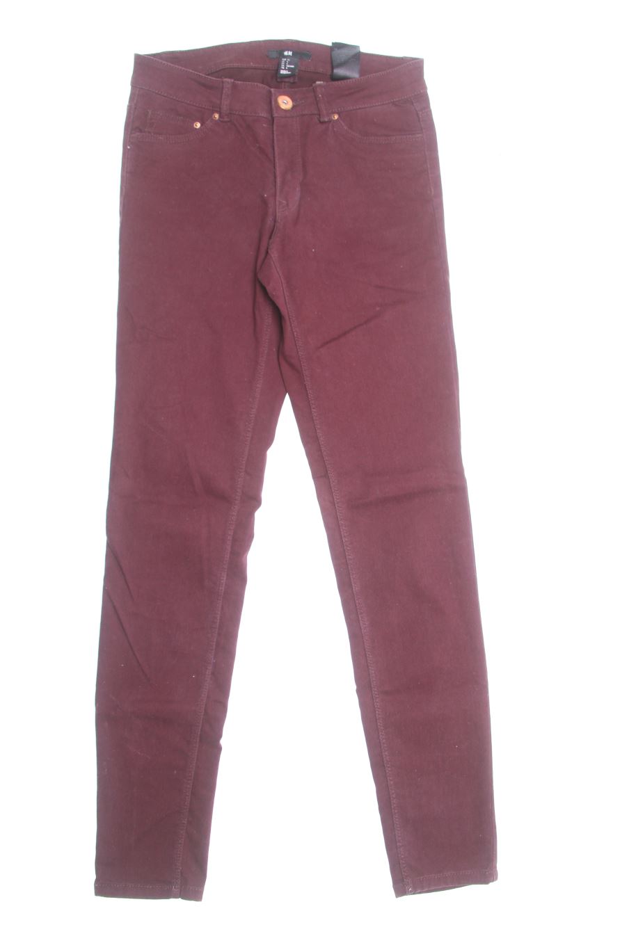 Jeans H&M de la taille 34, de couleur marron de denim