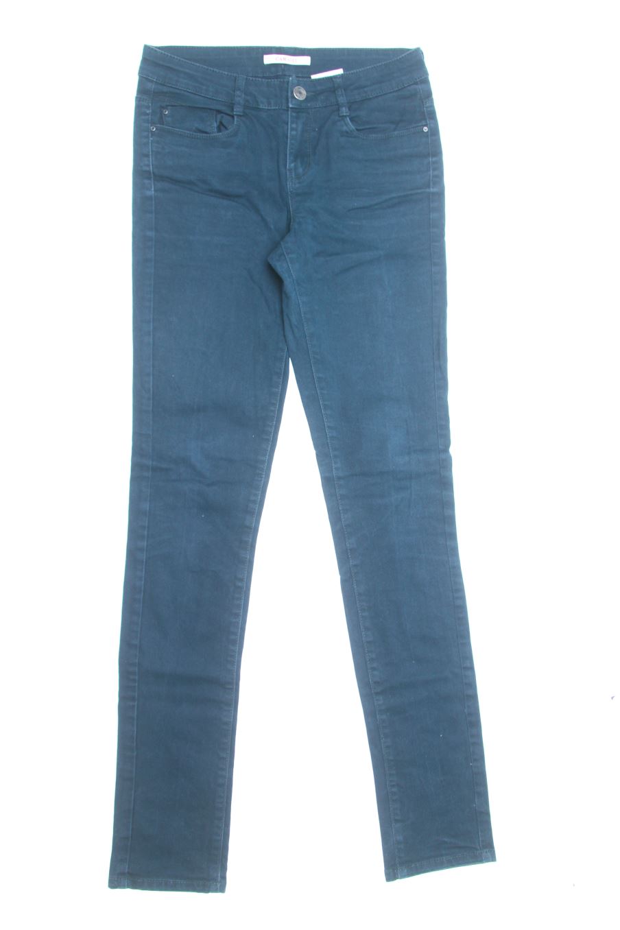 Jeans Camaieu de la taille 34, de couleur vert de denim