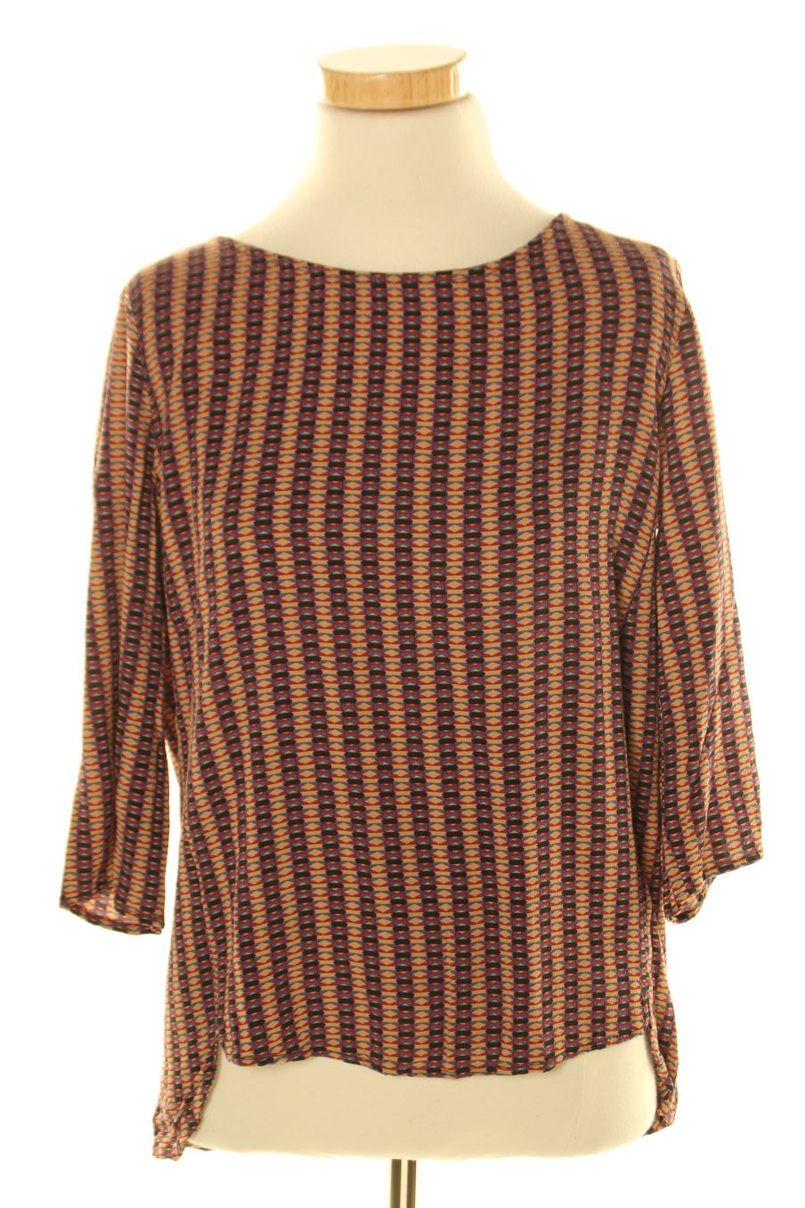 Blouse à manches longues Promod de la taille M, de couleur imprimés