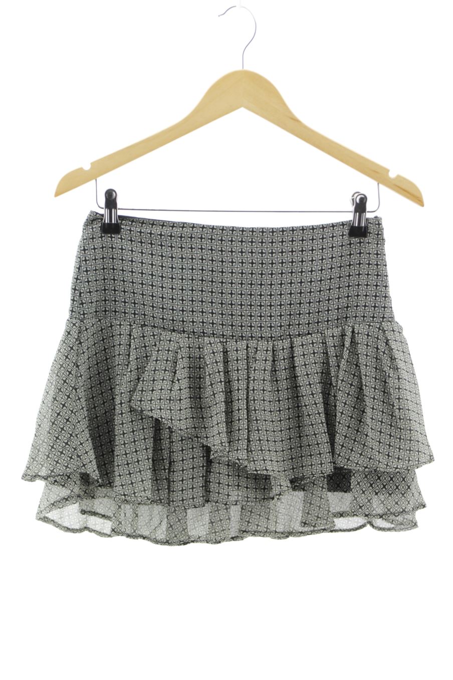 Jupe Mango de la taille 34, de couleur noir