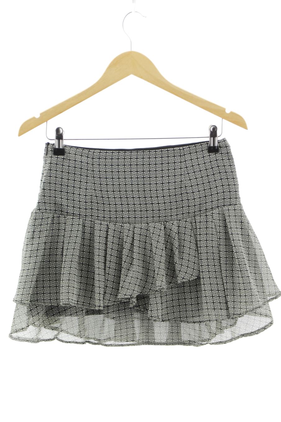 Jupe Mango de la taille 34, de couleur noir