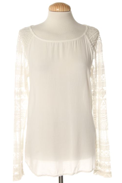 Blusa a maniche lunghe