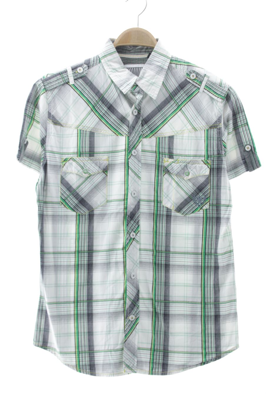 Kurzärmeliges Hemd von Clockhouse (C&A) Größe M