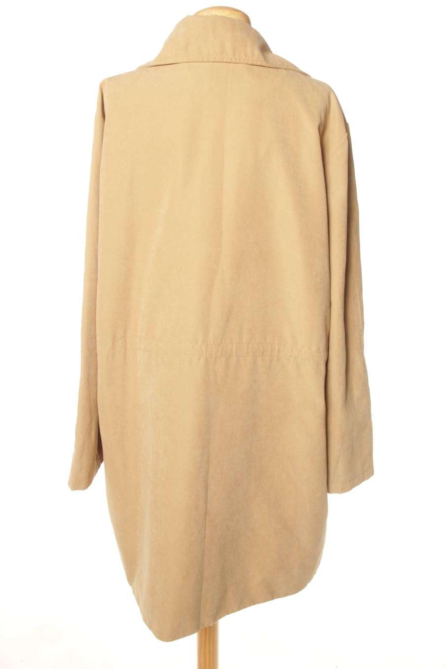 Manteau Cortefiel de la taille L, de couleur beige