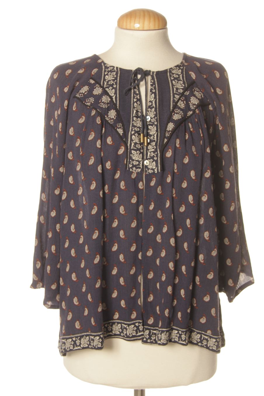 Blouse à manches longues Pull & Bear de la taille S, de couleur imprimés